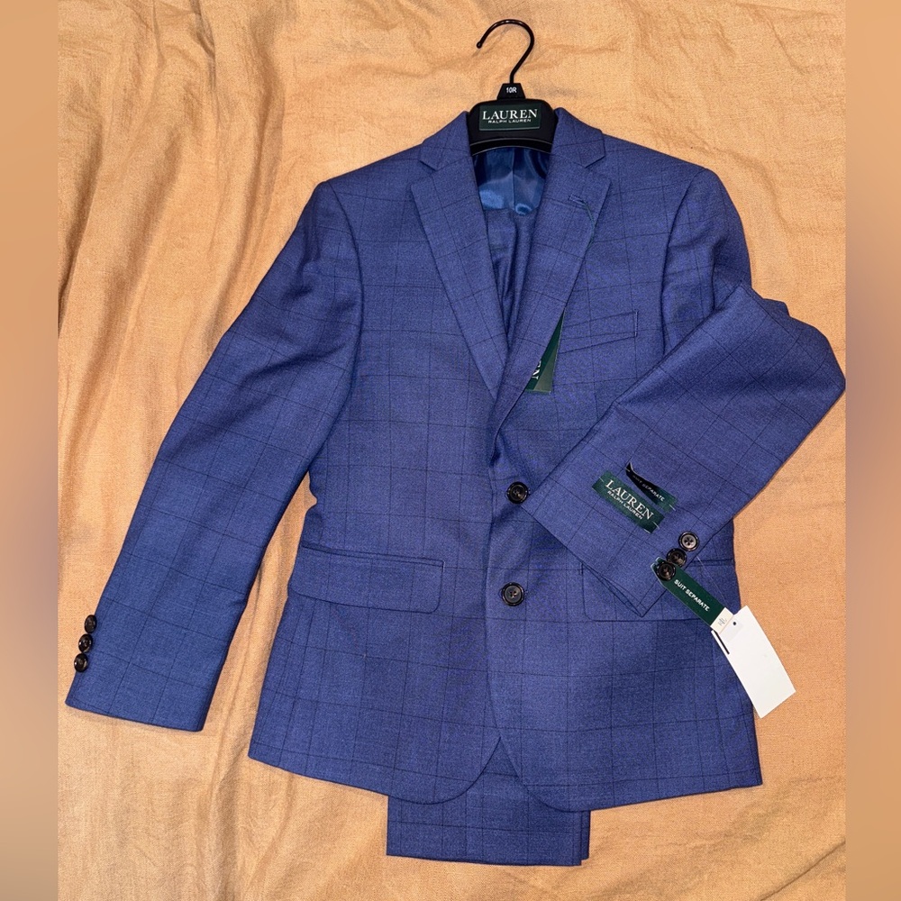 Ralph Lauren Polo suit for big boys size 10
